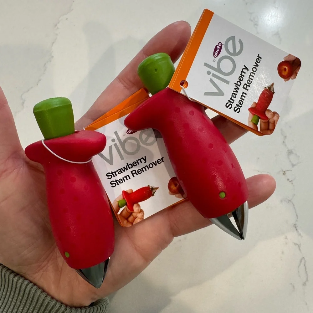 $75+ New Kitchen Gadgets Steam Spoon Holder Garlic Chop Strawberry Pit Spatula